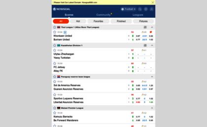 nowgoal.com mobi|Nowgoal Live Football Score, Live Streaming and Latest News..